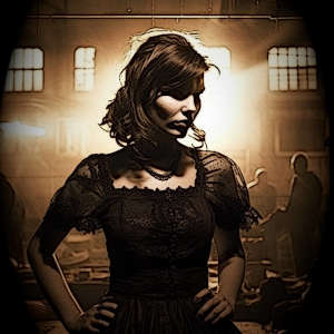 Guns and Gallows saloon artwork